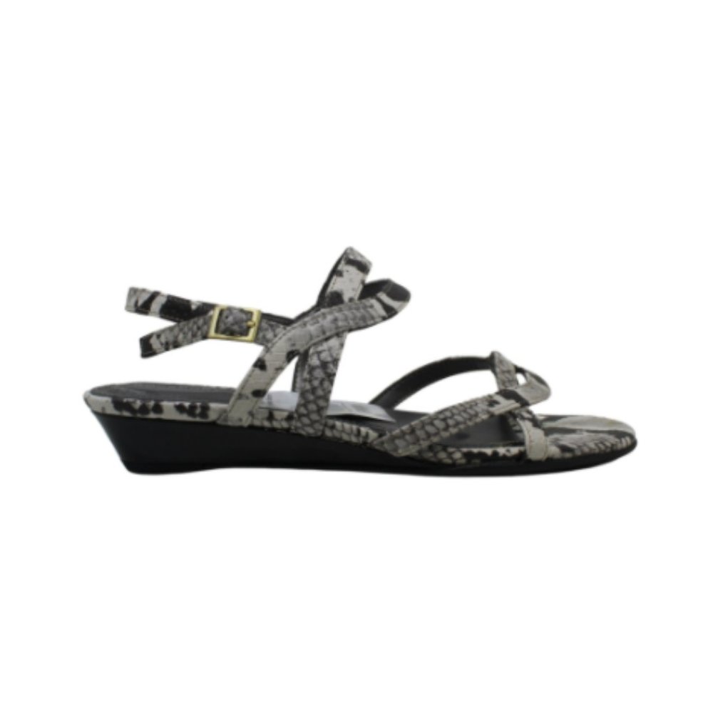 Rockport Sandal Slingback Snakeprint  8.5